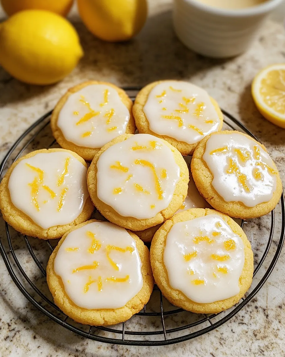 Glazed Citrus Sugar Cookies Recipe