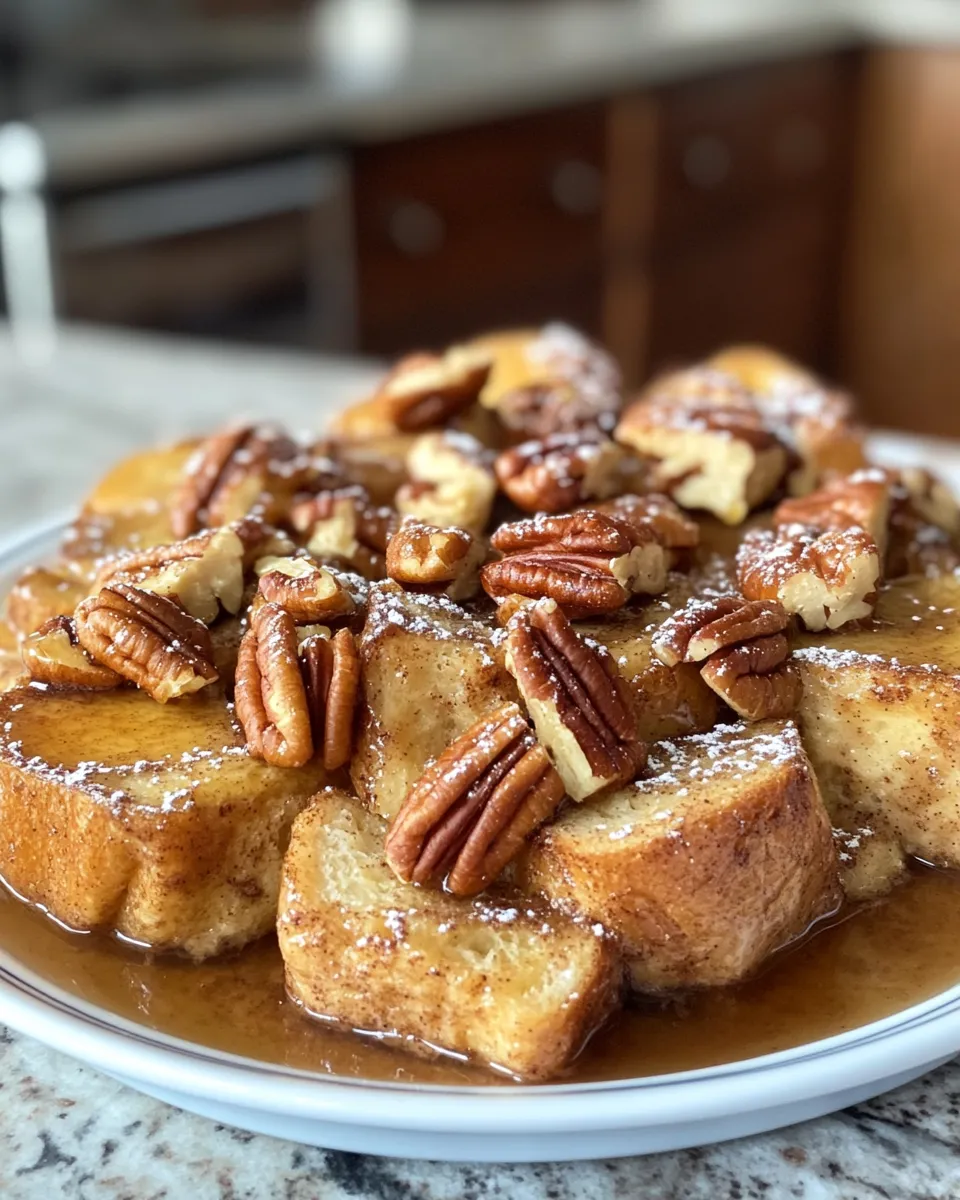 Toasted Pecan Cinnamon French Toast Casserole Everyone Will Love