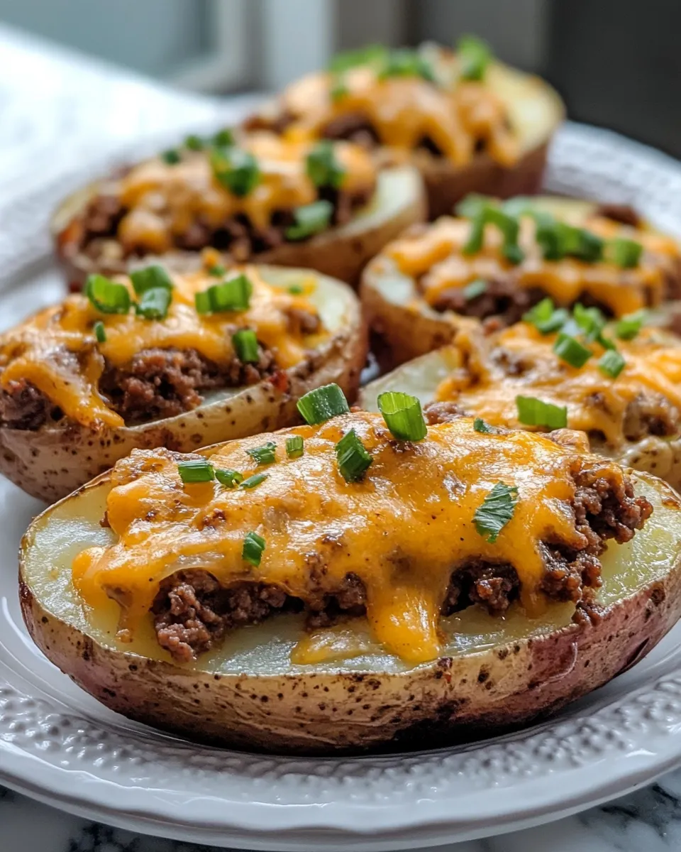 Savory Philly-Style Beef & Onion Twice-Baked Potatoes