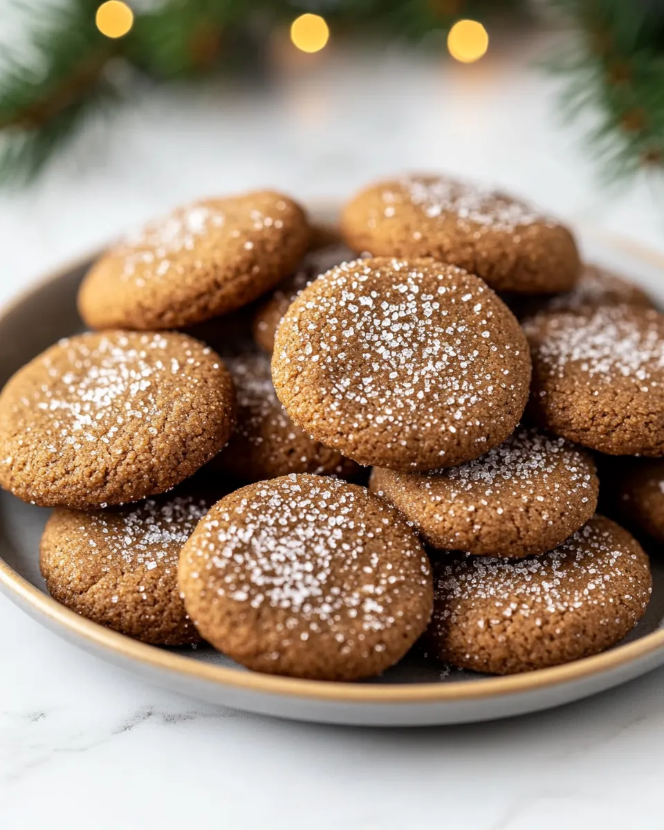 The Best Soft Gingerbread Cookies Bites Ever