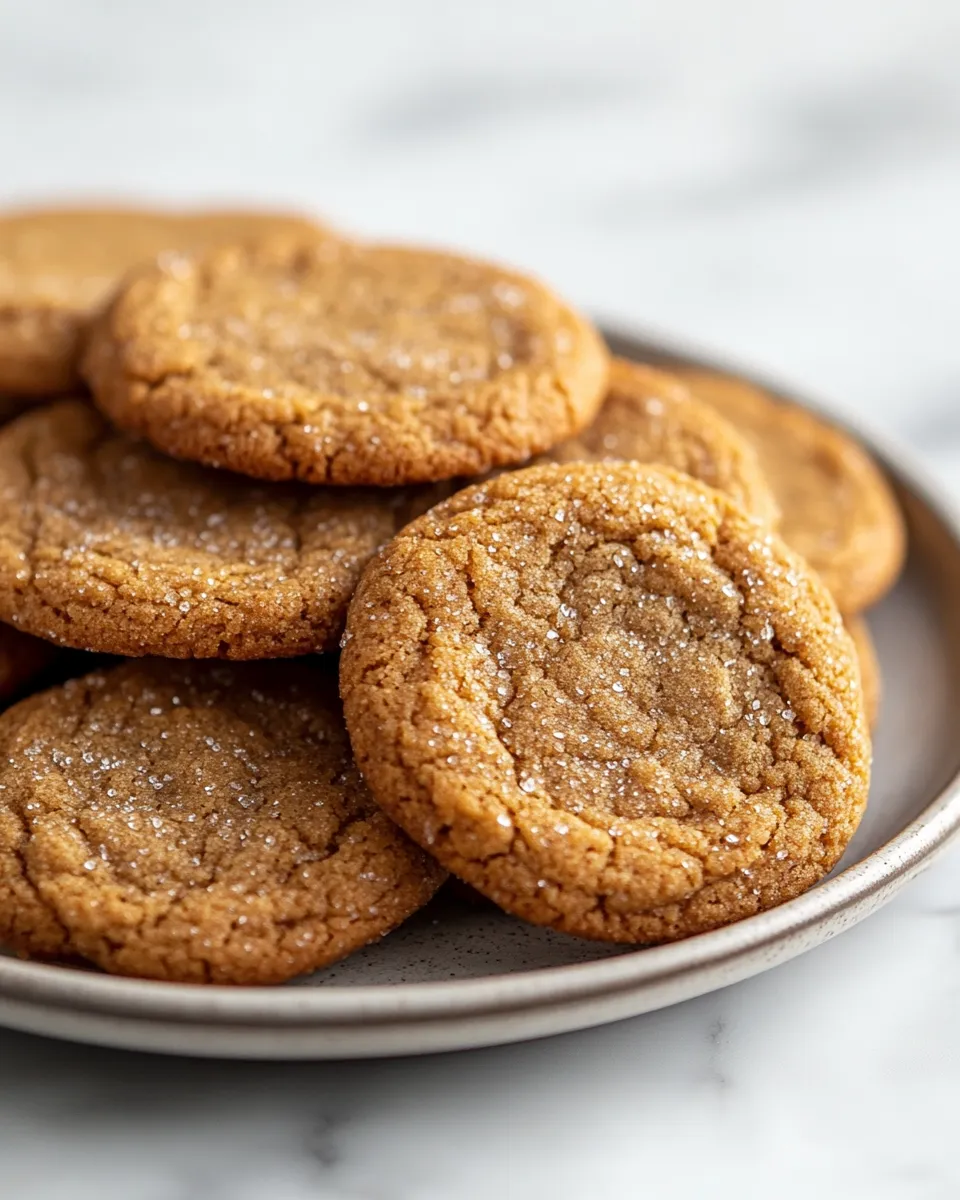 Old-Fashioned Ginger Spice Cookies Everyone Will Love