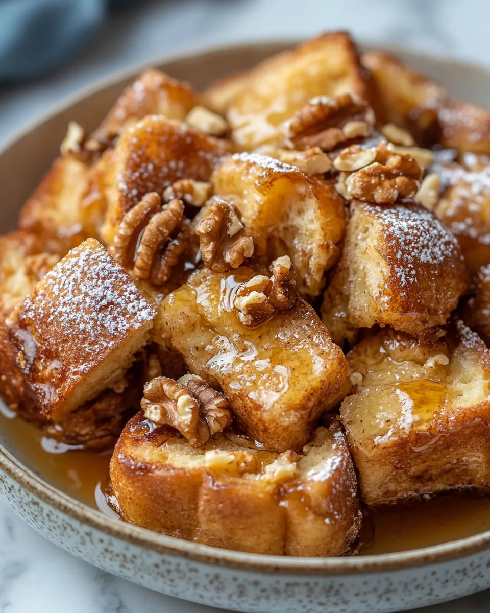 Holiday Favorite: Maple Walnut French Toast Casserole