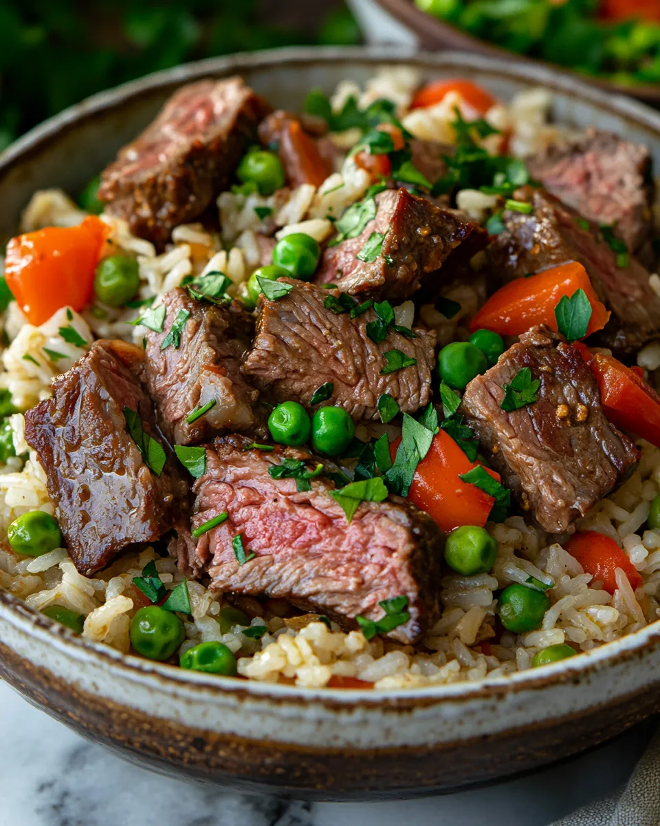 Hearty Prime Rib & Rice Skillet You’ll Love