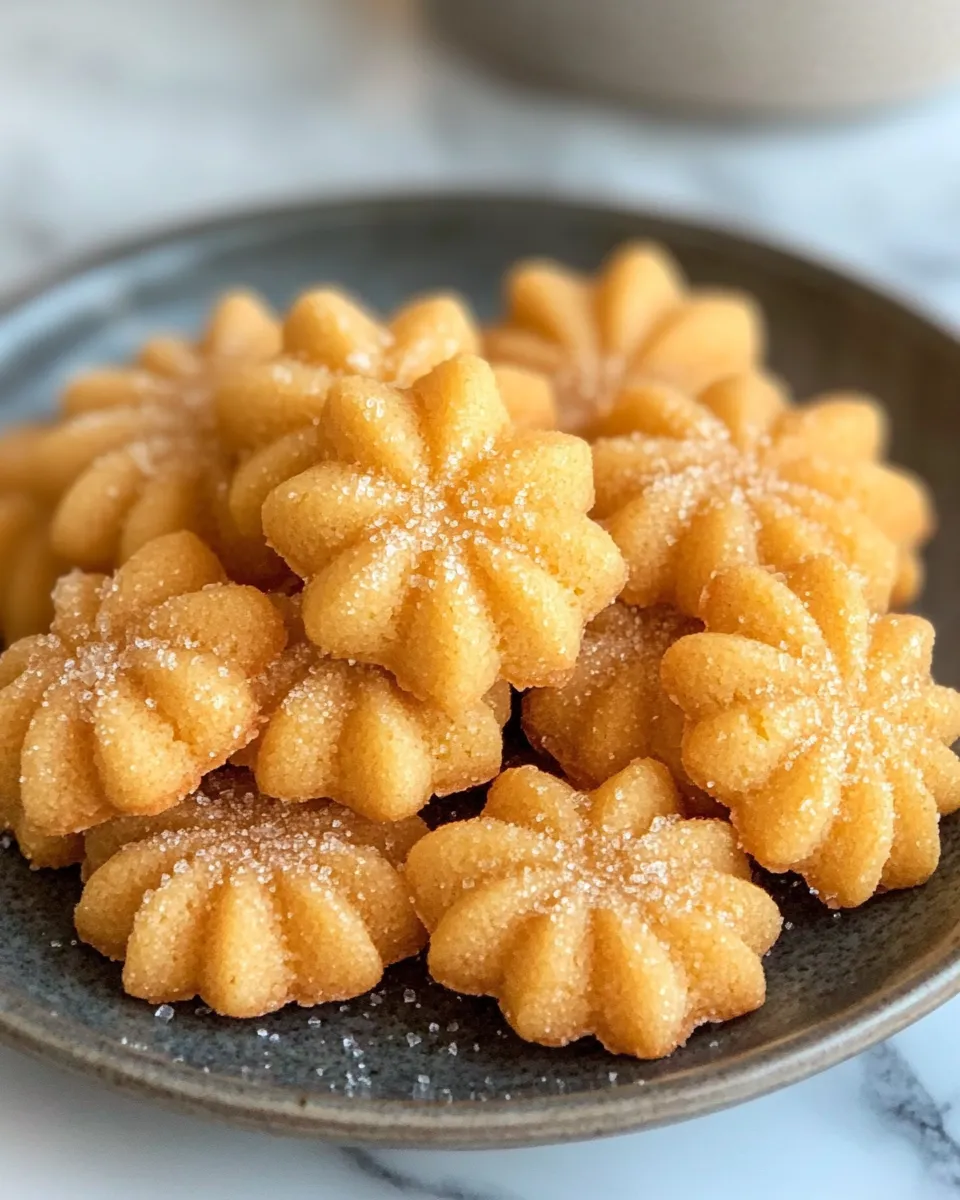 Soft & Sweet Honey Butter Spritz Cookies for Any Occasion