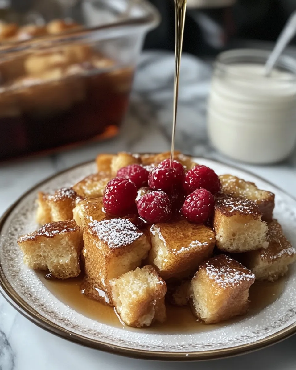 Sweet & Cozy Maple French Toast Casserole Recipe
