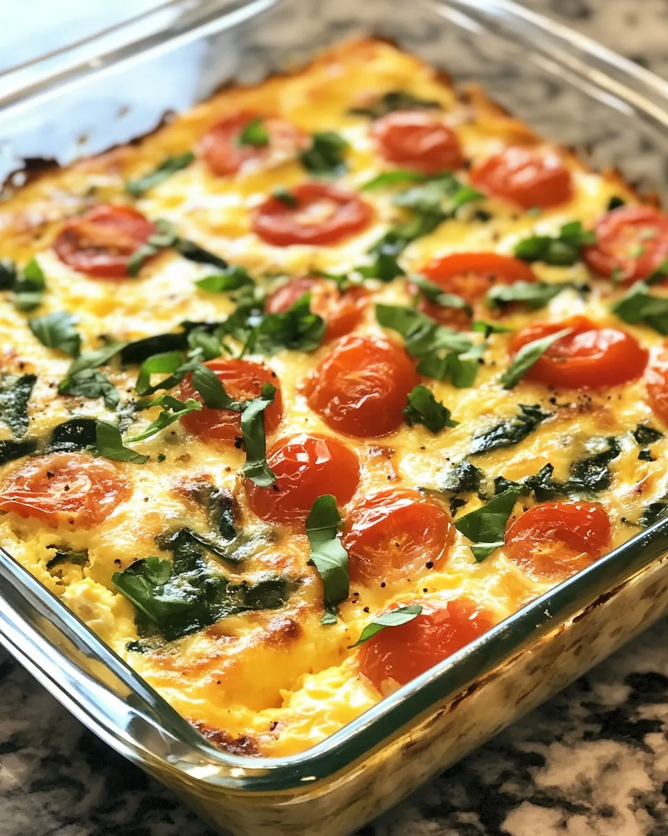 Easy California Egg Casserole for Brunch or Breakfast