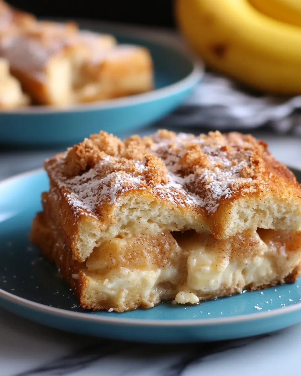 Frosty Morning Vanilla French Toast Casserole Recipe