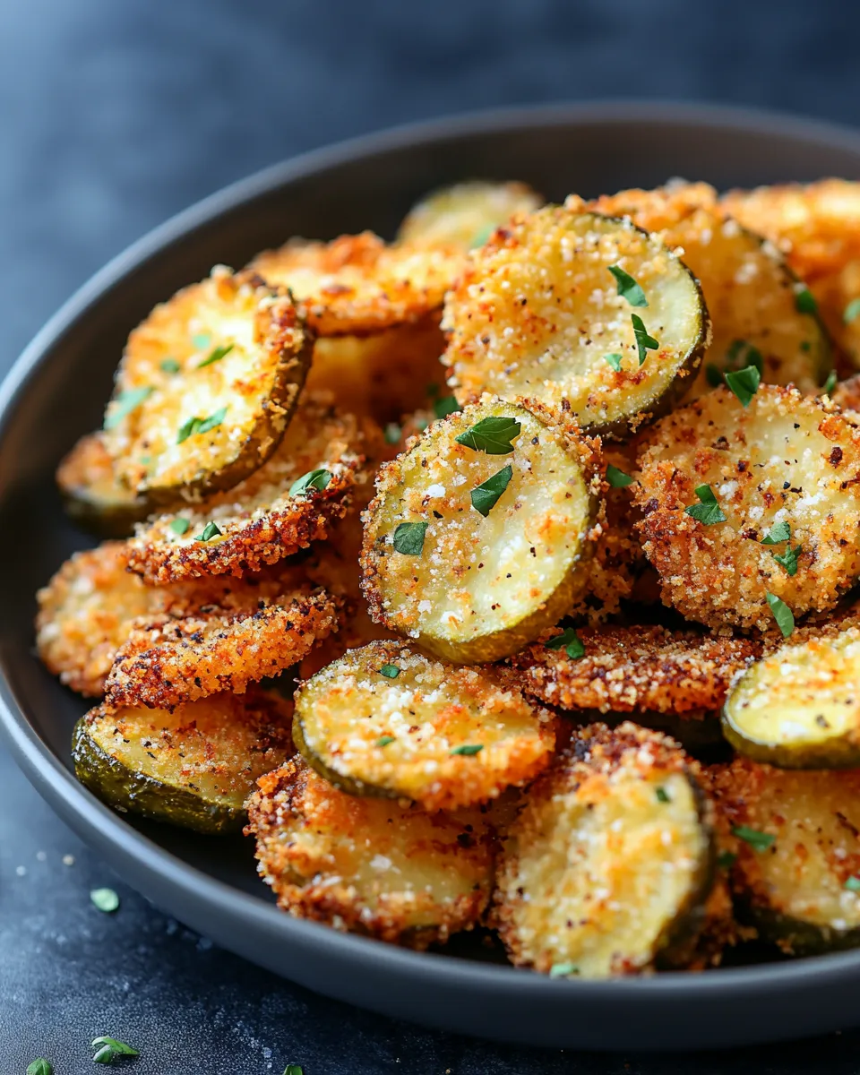 Perfectly Crispy Air Fryer Fried Pickles Every Time
