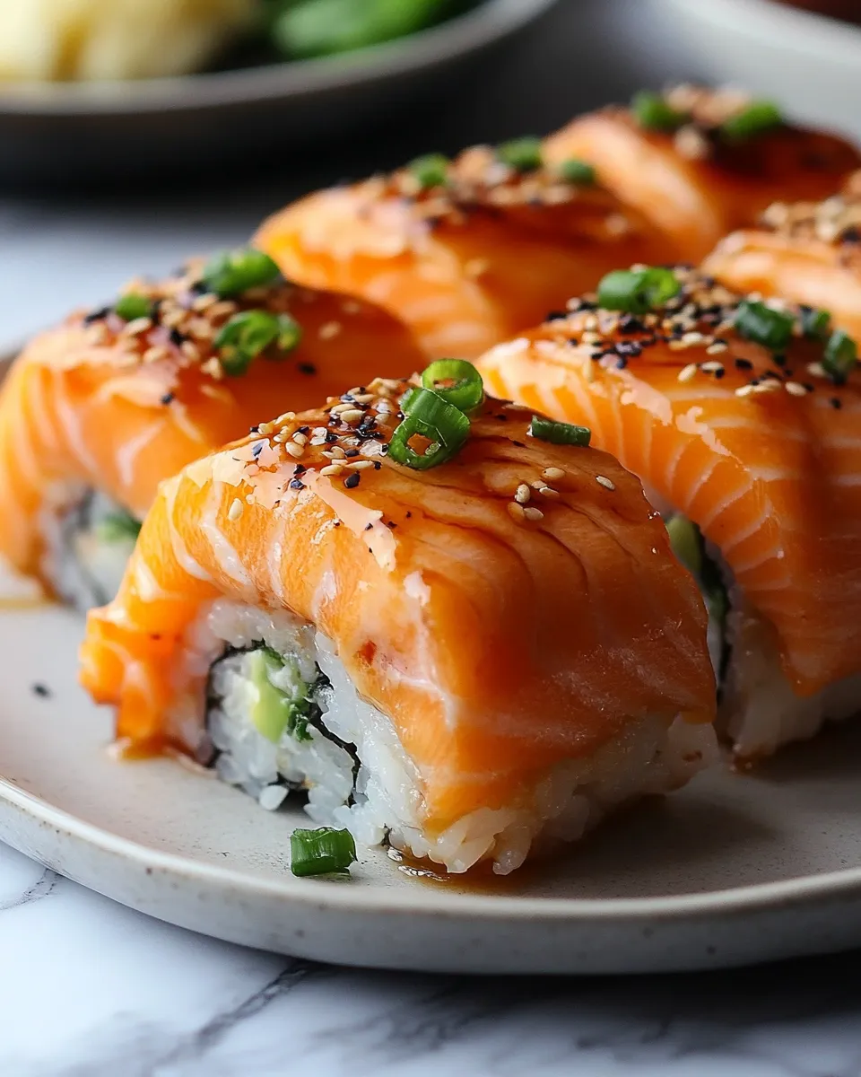 Creamy, Crispy Salmon Sushi Bake Perfection