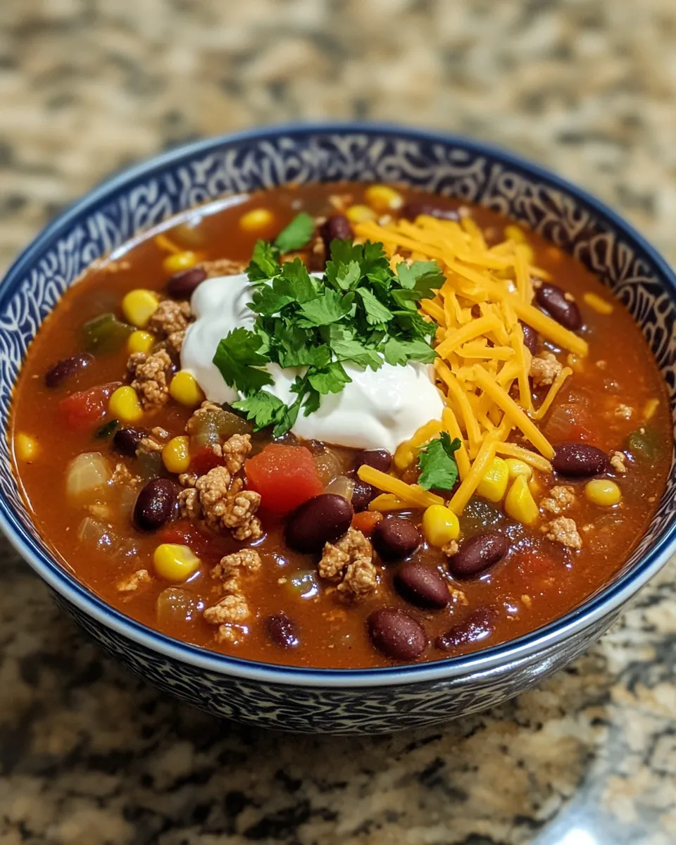 Easy Taco Soup Recipe Everyone Is Obsessed With