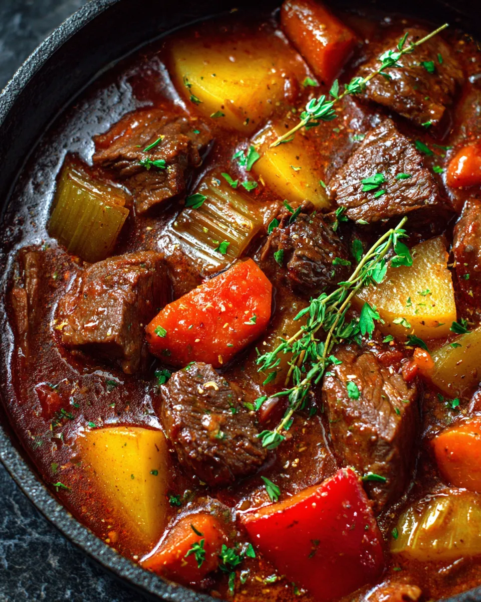 Cozy French Beef Stew That Melts in Your Mouth!