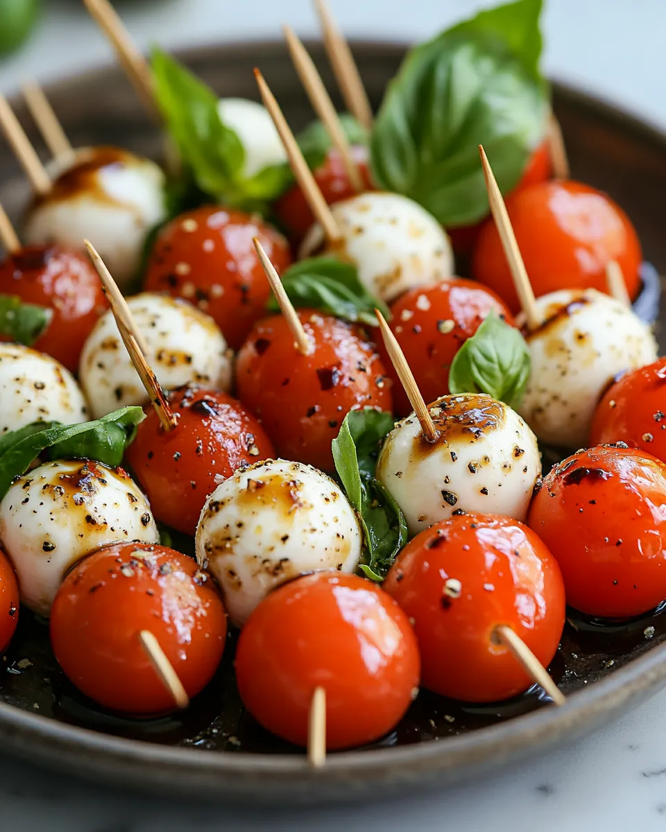 Perfect Mini Caprese Bites for Entertaining