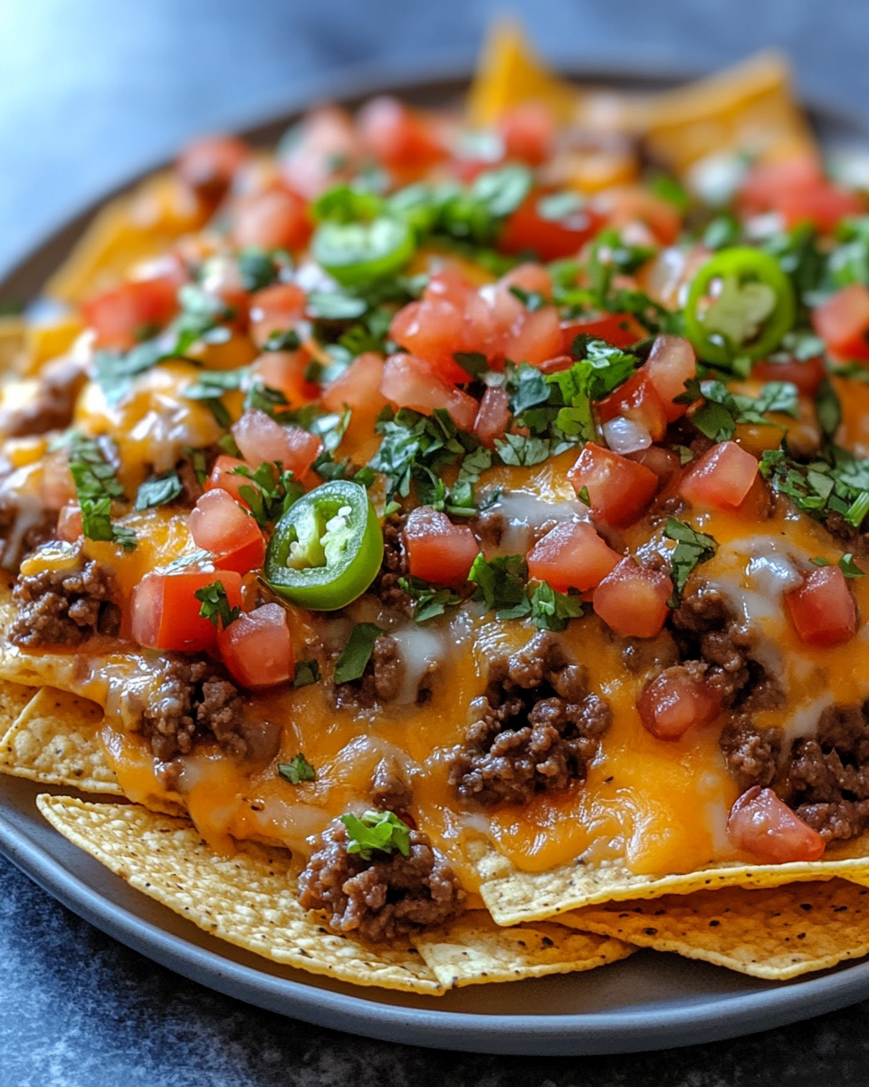 Crispy, Cheesy, Fully Loaded Nachos Done Right