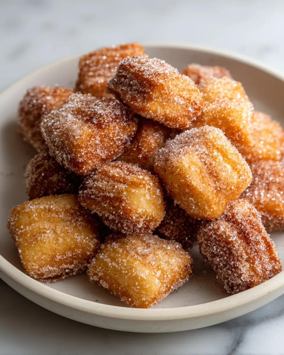 Irresistible Air Fryer Churro Bites – Dessert Obsession