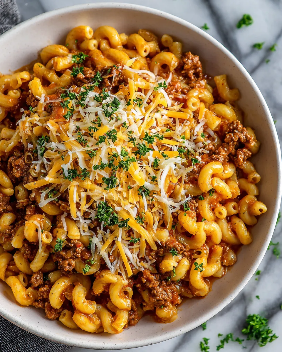 Classic Homemade Hamburger Helper – Rich, Savory Comfort