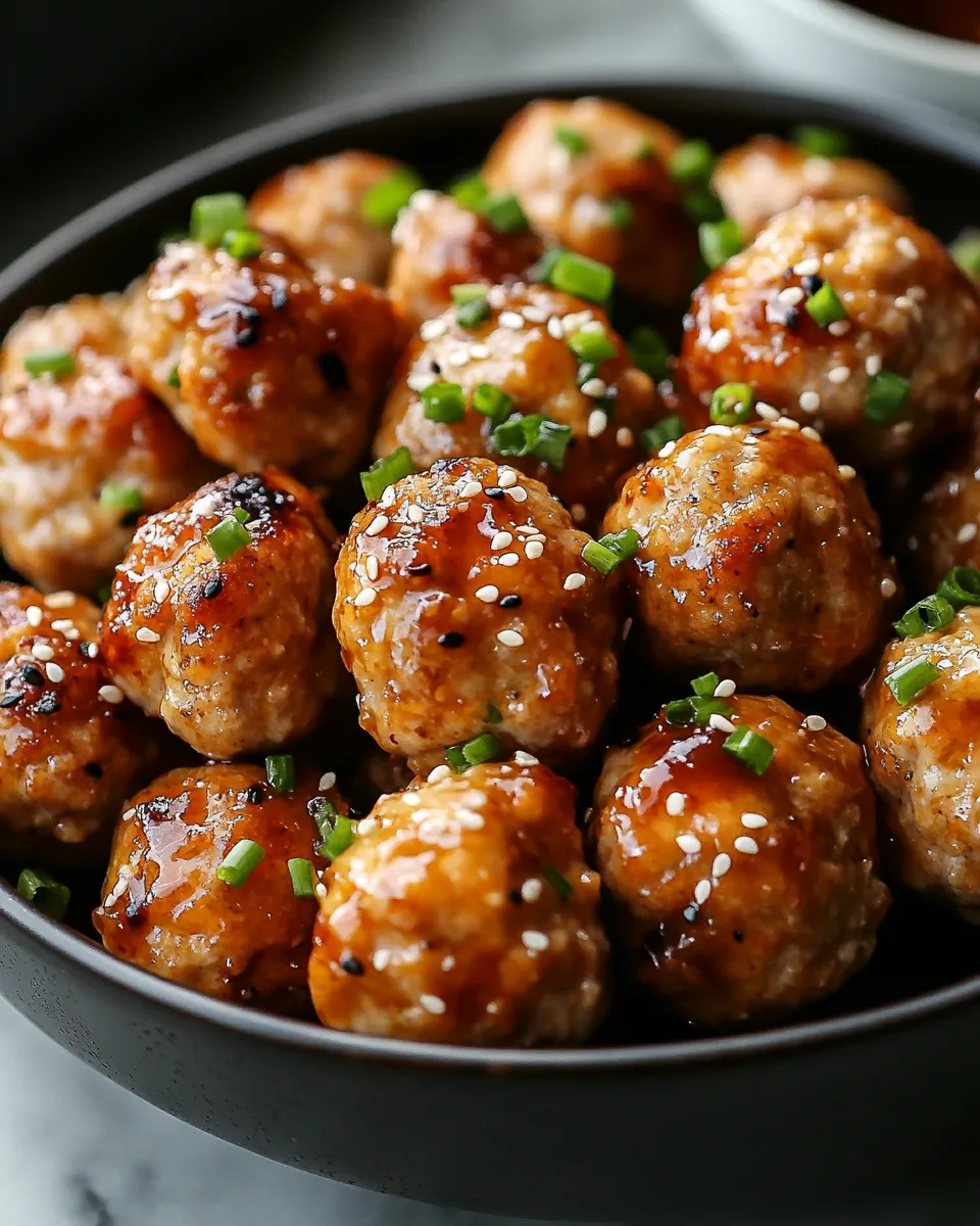 Famous Honey Garlic Turkey Meatballs – Crave Worthy Bites