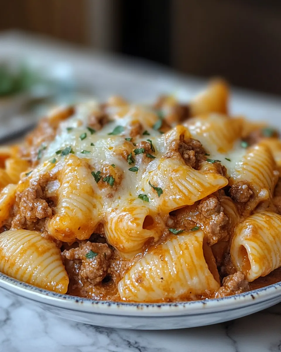 Creamy One Pot Creamy Beef and Shells: The Ultimate Comfort Bite