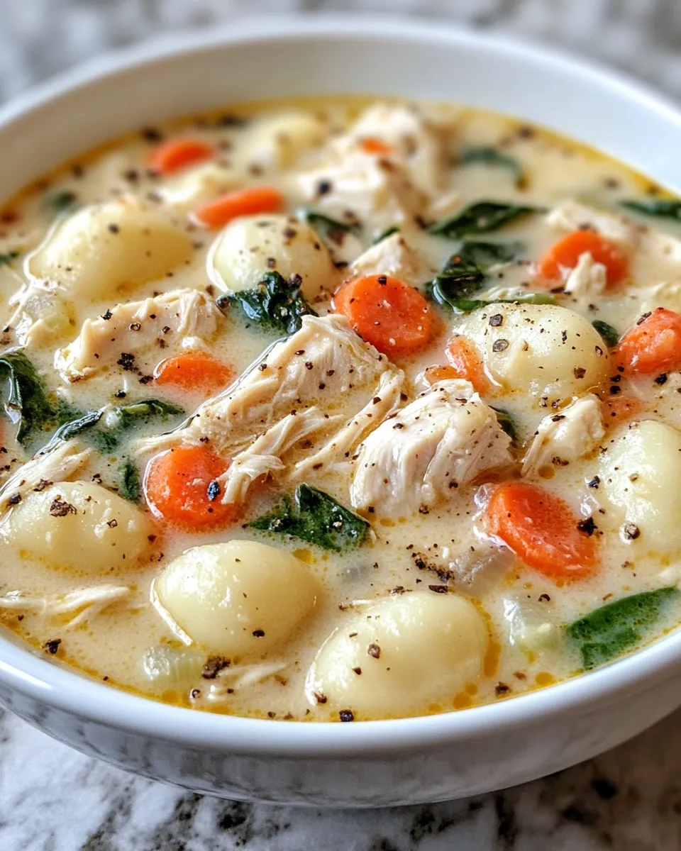 Heavenly Olive Garden Chicken Gnocchi Soup Family Favorite Fix