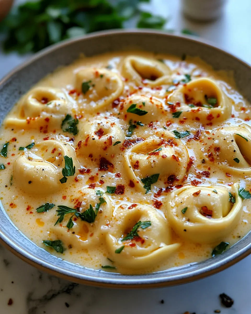 Creamy Marry Me Tortellini Rich Garlic Bliss