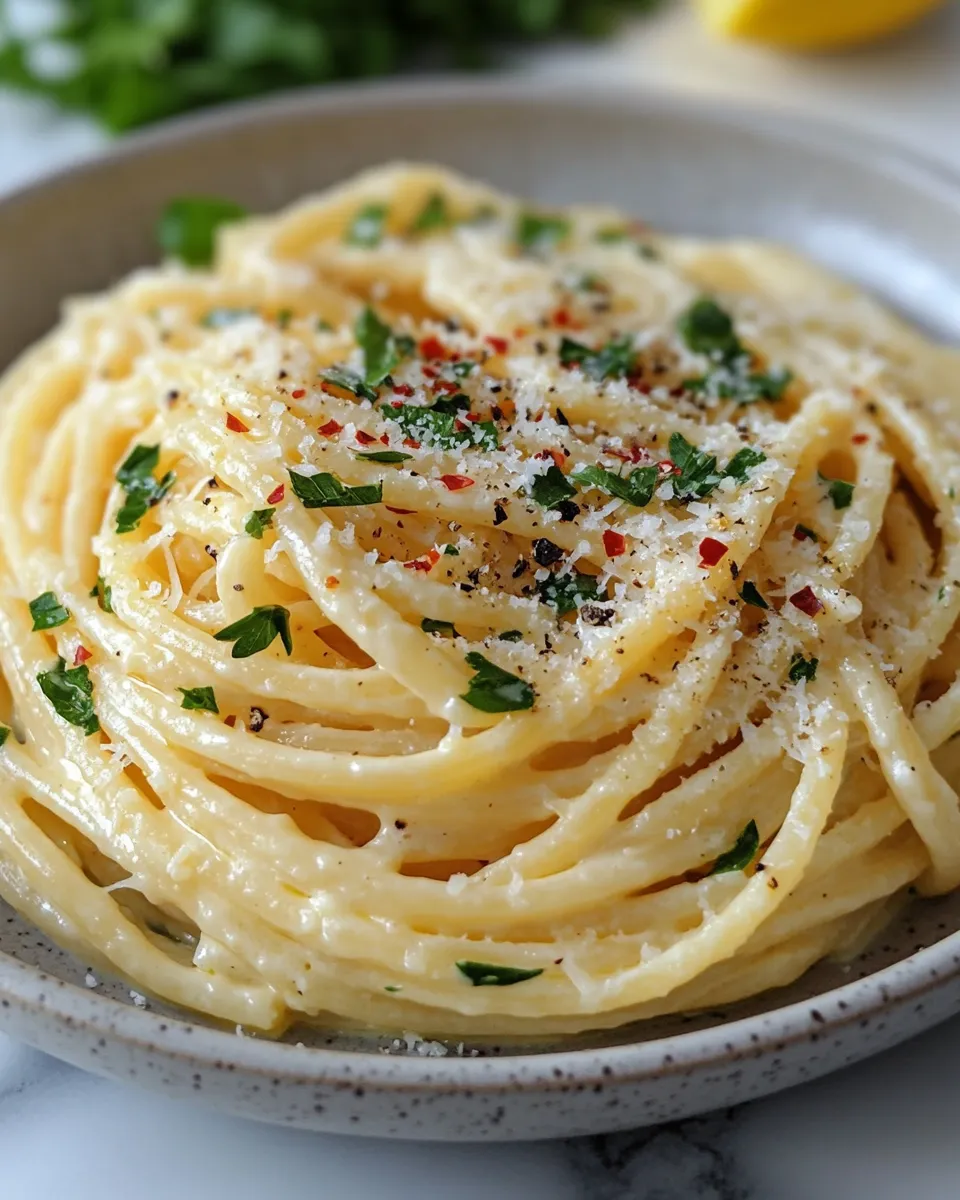 Quick One Pot Creamy Garlic Pasta 30 Minute Wonder