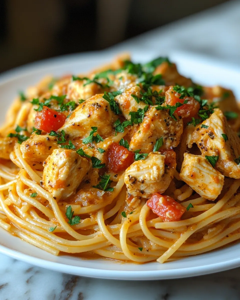 Creamy Cajun Chicken Spaghetti Crowd Pleasing Bake