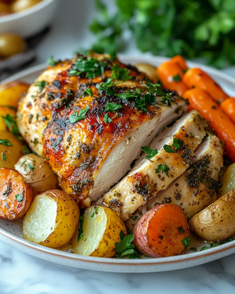 Savory Lemon Herb Pot Roast Chicken Cozy Family Classic