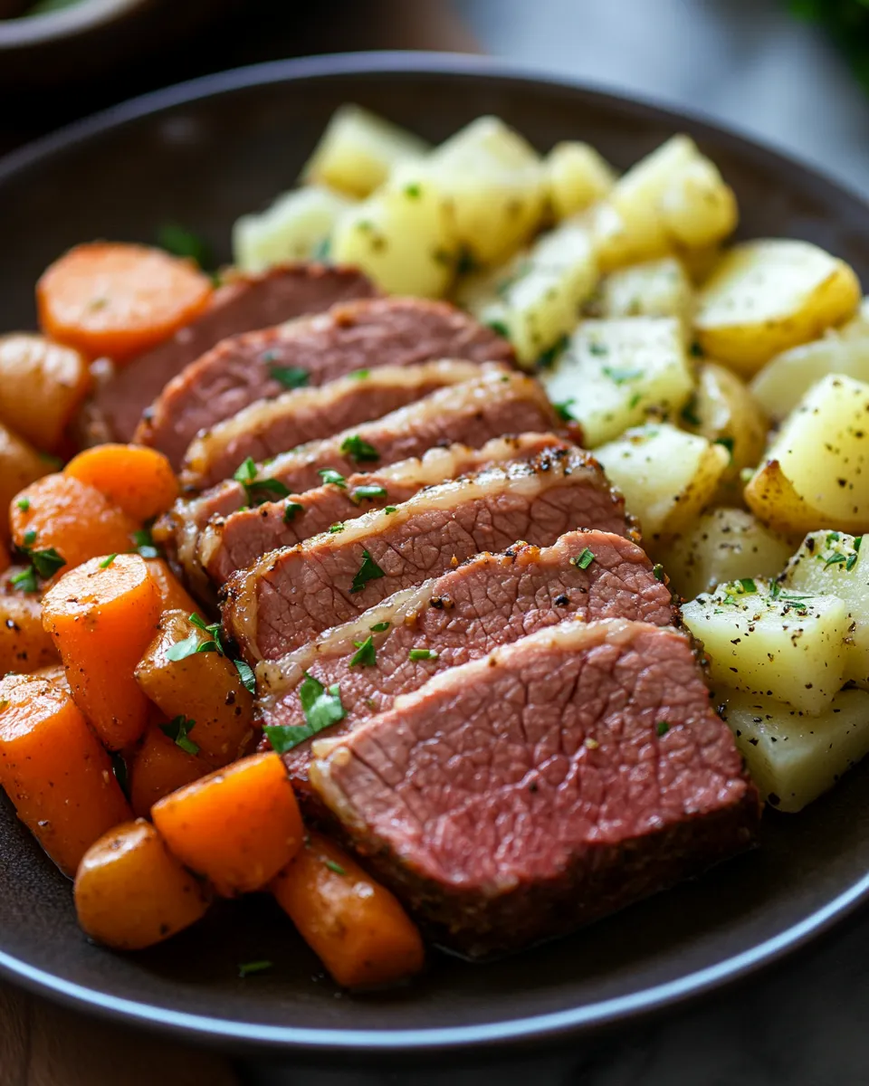 Hearty Instant Pot Corned Beef Family Favorite Meal