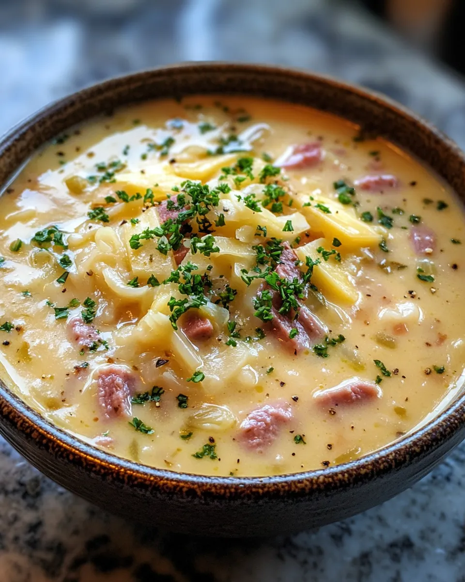 Classic Creamy Reuben Soup Comfort Food Magic