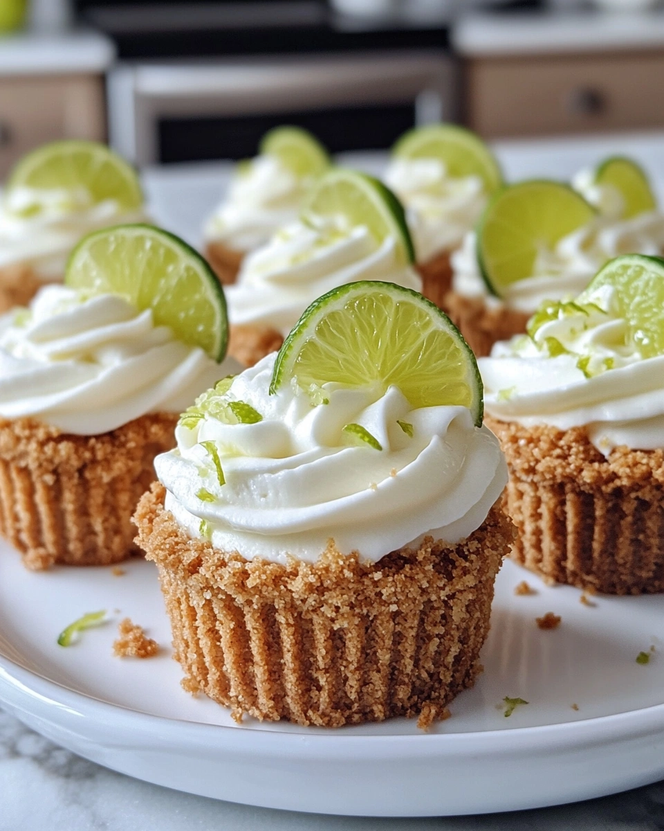No Bake Key Lime Cheesecake Cups