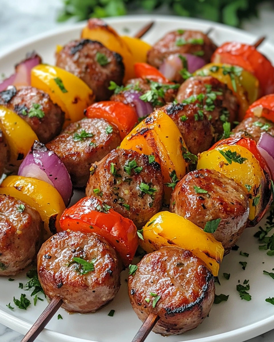 Grilled Sausage & Pepper Skewers: A Flavor-Packed Outdoor Favorite