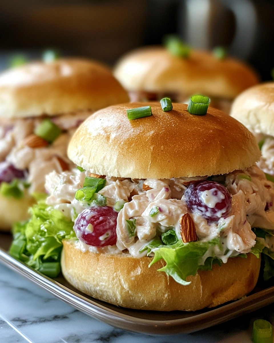 Chicken Salad Sliders (Prep Ahead)