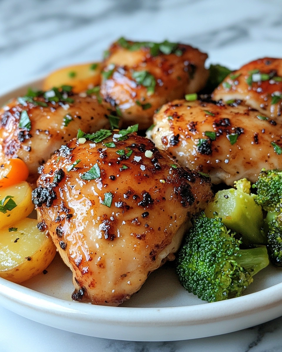 Baked Honey Garlic Chicken Dinner: A Comforting Family Favorite